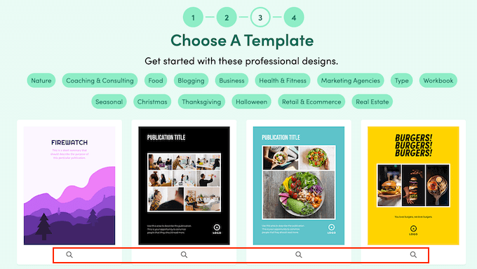 A collection of lead magnet templates