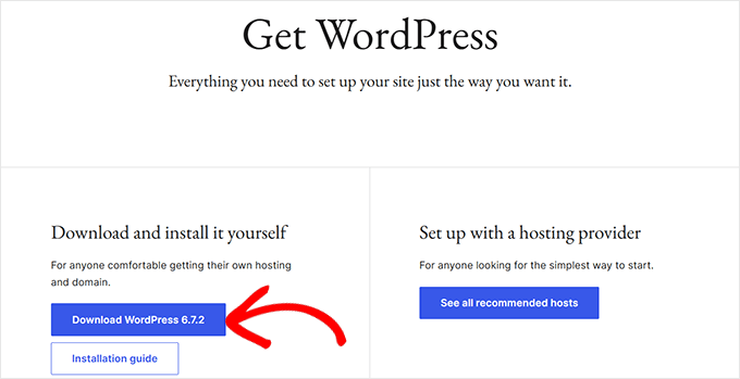 Download WordPress 