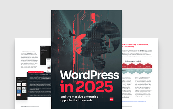 WordPress in 2025 report